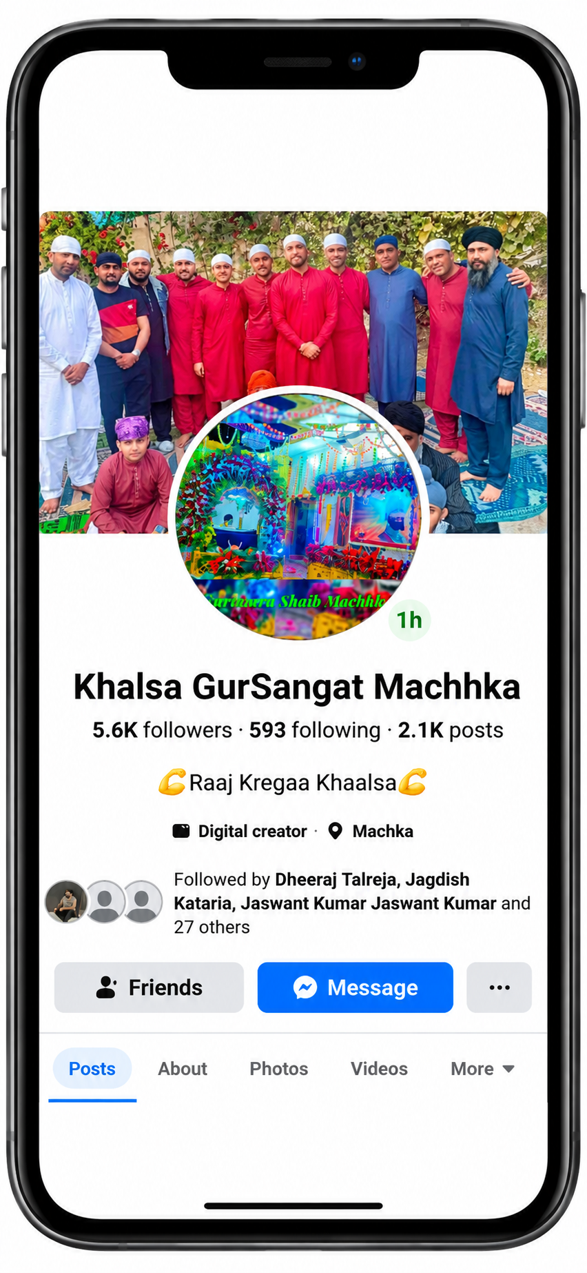 Live Stream Facebook ID Screenshot